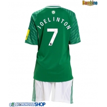 Maglie da calcio Newcastle United Joelinton #7 Seconda Maglia Bambino 2025-26 Manica Corta + Pantaloni corti)